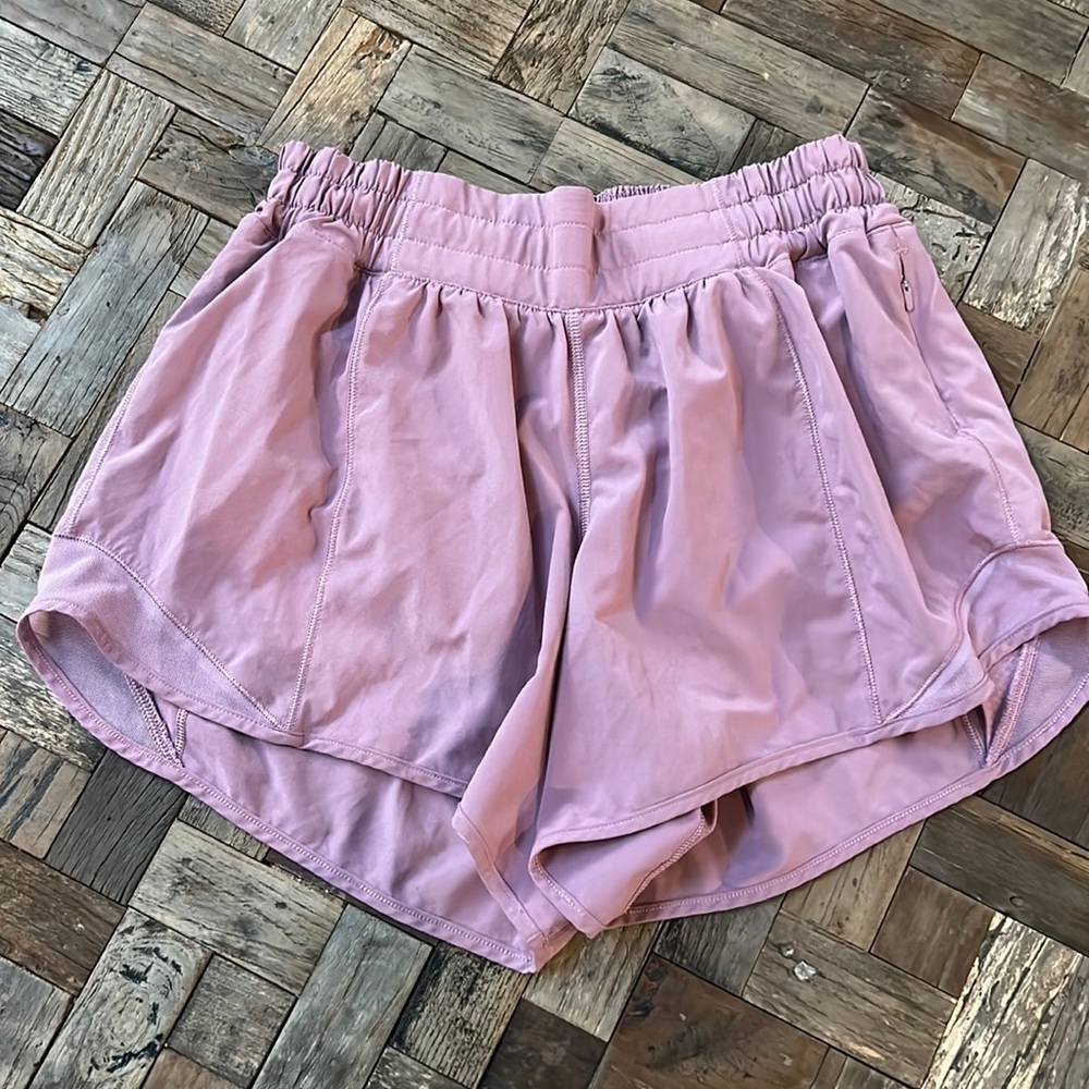 Lululemon Dusty Pink Athletic Shorts size 6 tall